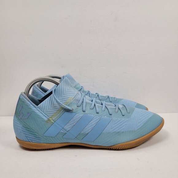 Adidas Nemeziz Messi Tango Men's Blue Indoor Soccer Shoes US Size 10 - Picture 1 of 8